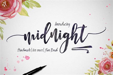 10 Gorgeous Hand Lettered Fonts Printable Crush