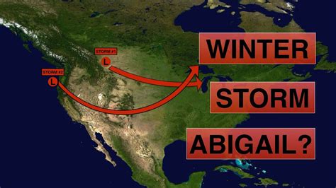 Will We See Winter Storm Abigail This Week Or Next Week Youtube