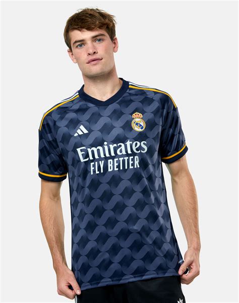 Adidas Adults Real Madrid 2324 Away Jersey Navy Life Style Sports Uk