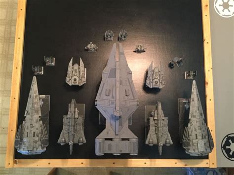 Arquitens Class Imperial Light Cruiser With Raider Corvettes And