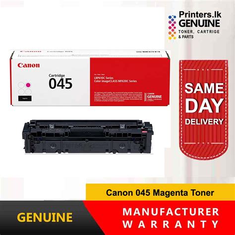 Canon 045 Magenta Toner Cartridge Genuine Toner Limited Time Offer