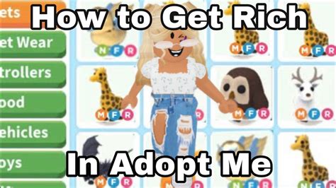 How To Get Rich In Adopt Me Easy Method Adopt Me Trading Youtube