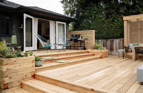 Cost To Build Cedar Deck Builders Villa