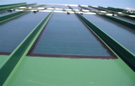 High Power Density Flexible Pv For Standing Seam Metal Roof Systems