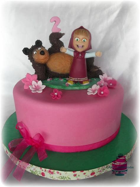 Masha And The Bear Decorated Cake By Cakesbypaula Cakesdecor