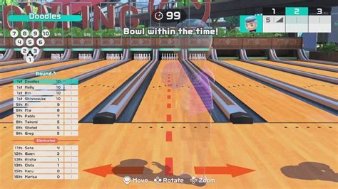 Nintendo Switch Sports Bowling Guide How To Play Format Tips And