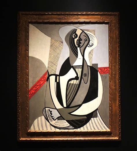 Pablo Picasso 1881 1973 Seated Woman 1926 1927 Oil On Canvas