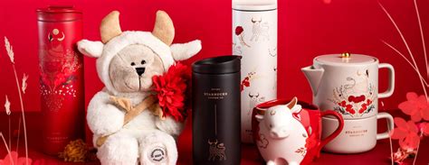 Starbucks Debuts Their New Year Of The Ox Cny Merchandise