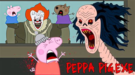 Scary Piggyexe Videos Peppa Pig Horror Youtube