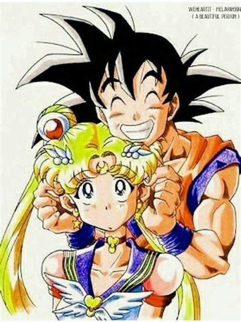 Goku Y Sailor Moon Anime Amino