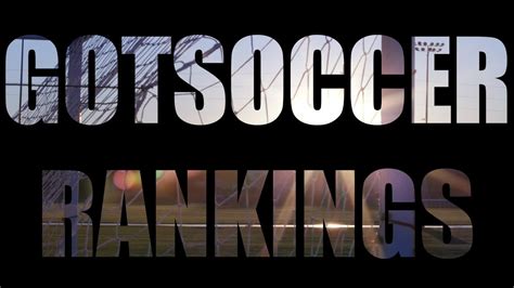 Gotsoccer Rankings Youtube