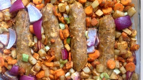 I started making homemade sausage a few years ago, learned the tips and tricks of the trade from countless butchers and then developed my own recipes. Vegan Holiday Dinner: Roasted Sausages with Apples and ...