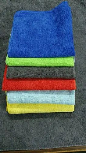 Light Blue Plain Microfiber Cleaning Towel Size 40 X 60cm At Rs 80