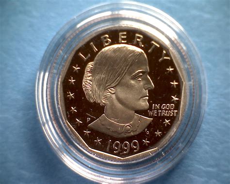 1999p Susan B Anthony Proof Silver Dollar For Sale Buy Now Online