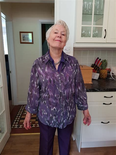 Jonny Bach 🏴󠁧󠁢󠁷󠁬󠁳󠁿 On Twitter My Granny Is Dressed All In Purple In Honour Of The 100th