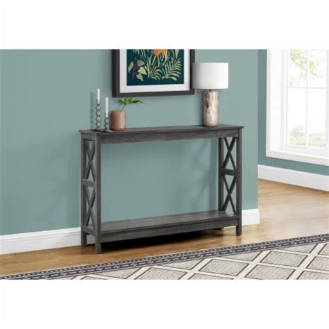 Accent Table 48 L Grey Hall Console 1 Ralphs