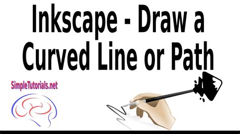 Inkscape Draw Curved Line Or Path Youtube