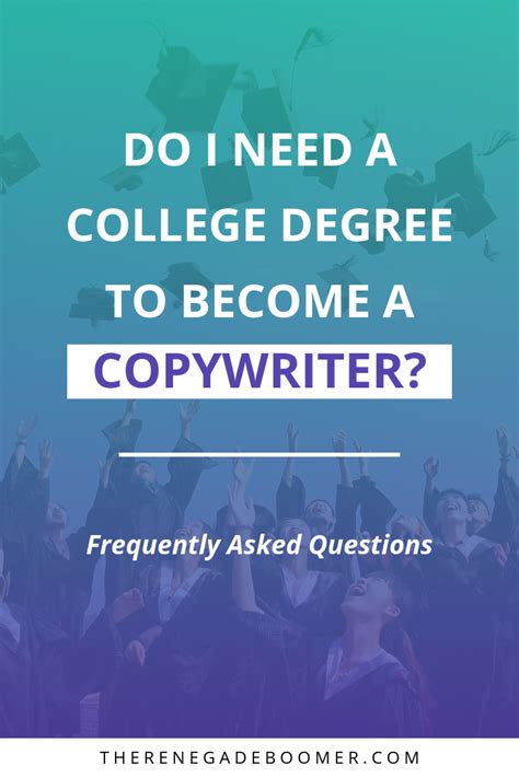 Do I Need A College Degree To Become A Copywriter