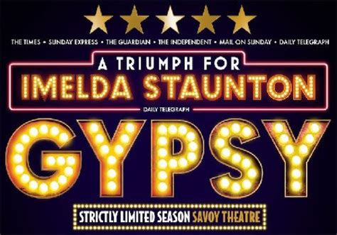 Savoy Theatre London Gypsy The Musical