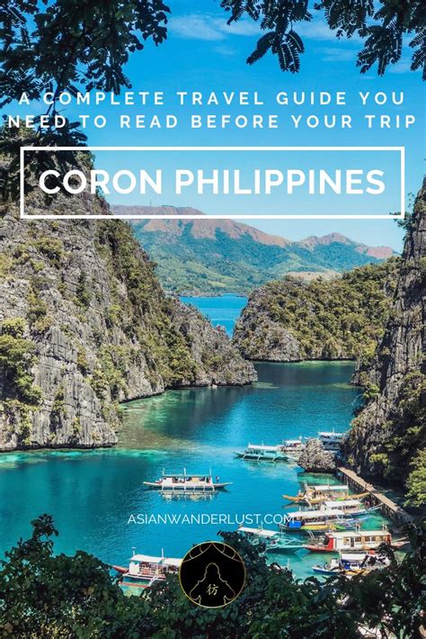 Coron Palawan Travel Guide To Visit This Lovely Island In The