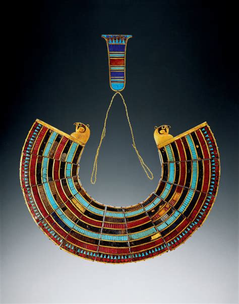 Usekh Collar Of Tutankhamun With Counterweight A Egypt Museum