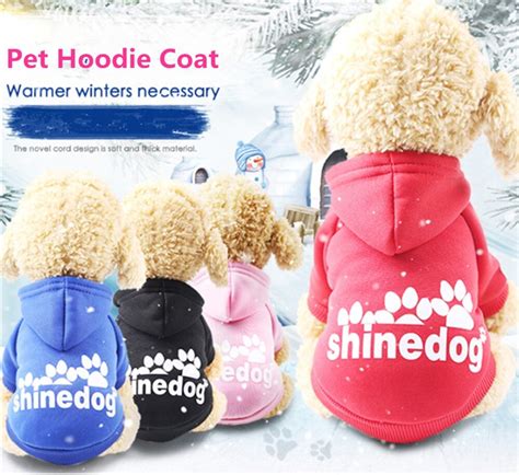 D6 Fashion Casual Pet Hoodie Clothes For Dog Cat Small Dog Hoodies Coat