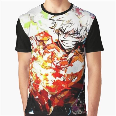 Bakugou Shonen T Shirt For Sale By Nifunifadraws Redbubble