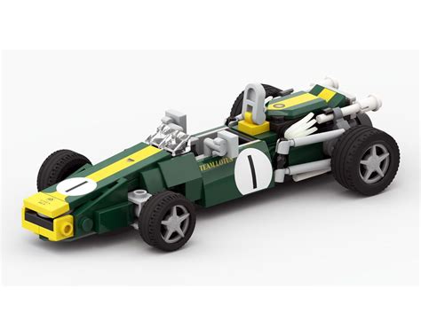 Lego Moc Lotus 43 Scale 127 By Roscopc Rebrickable Build With Lego