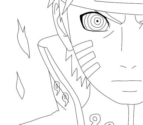 Sage Of The Six Paths Naruto Lineart By Nikocopado On Deviantart
