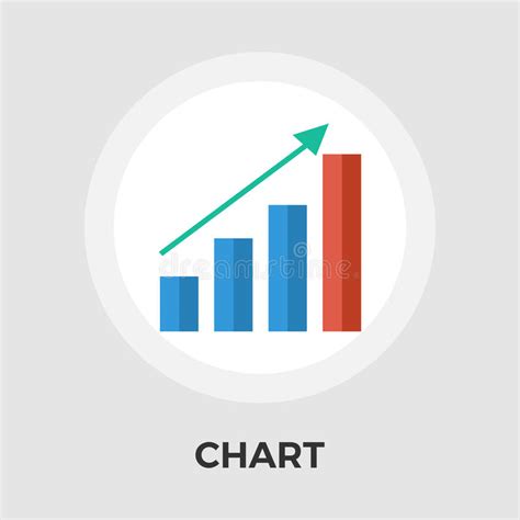 Chart Flat Single Icon Stock Vector Illustration Of Locations 90678694