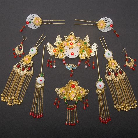 24k Gold Chinese Wedding Jewelry