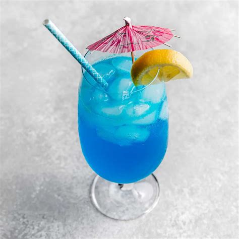 Blue Lagoon Mocktail — Salt And Baker