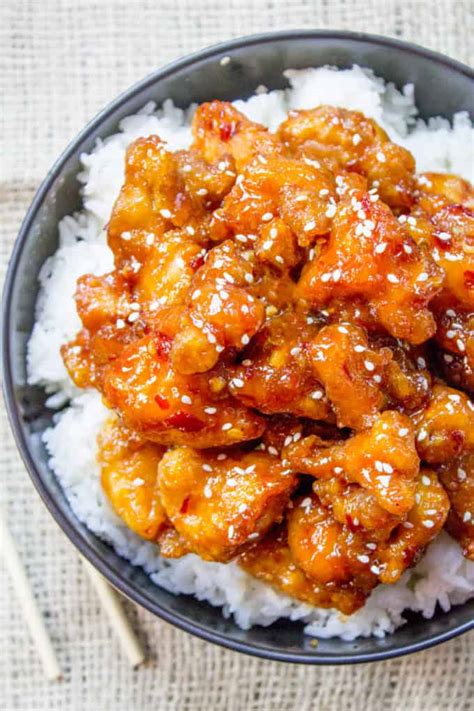 Easy General Tso S Chicken Recipe Video Dinner Then Dessert