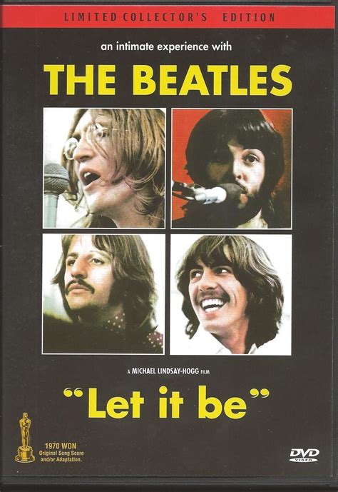 The Beatles Let It Be Collectors Edition Dvd Beatles Albums