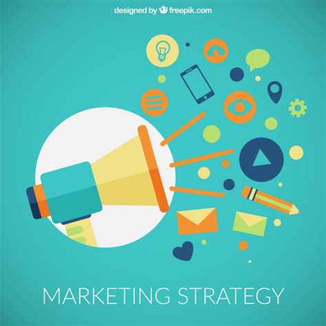 Free Vector Marketing Strategy Icons