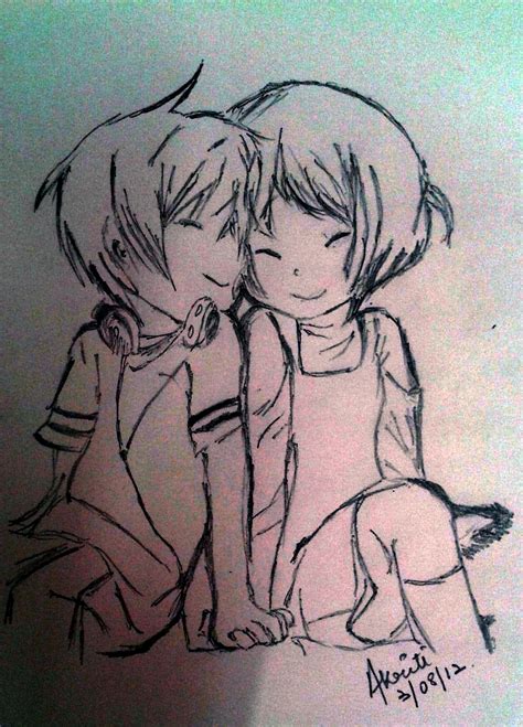 Easy Anime Boy And Girl Drawings