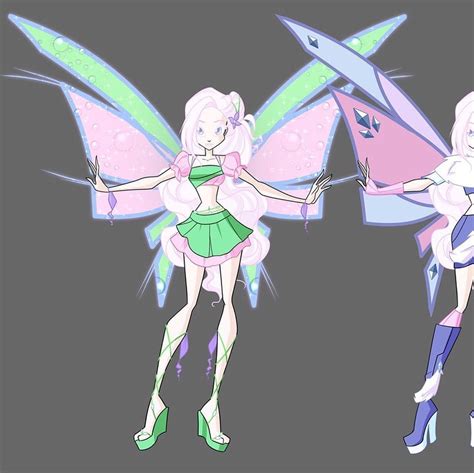 Commission Designs Of Lovix Sophix And Two Fan Transformation Gifts For Believix From Nebula