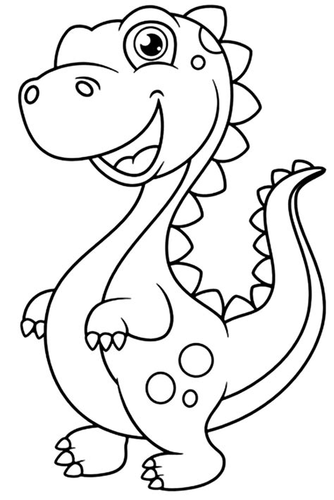 Pin Em 100 Dinosaur Coloring Pages For Kids