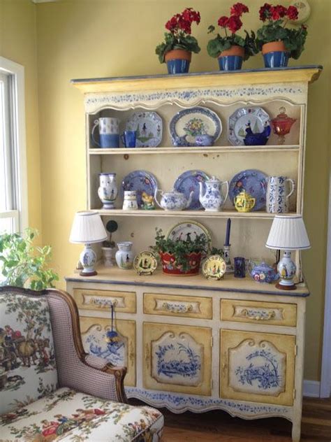 French Country Blue And Yellow