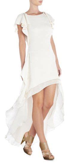 Yuliana Dress In Gleam High Low Chiffon Dress Bcbg Dresses Dresses