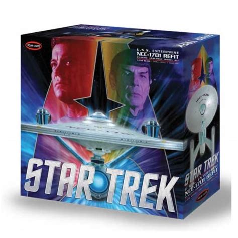 Polar Lights 1350 Star Trek Uss Enterprise Refit Model Kit Polar