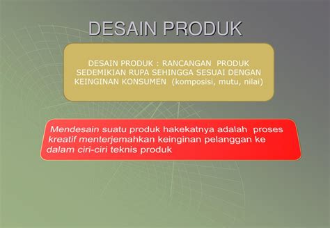 Ppt Desain Produk Powerpoint Presentation Free Download Id1055436