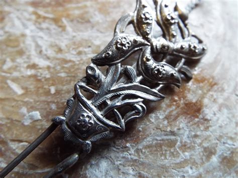 Antique Chinese Silver Hair Pin1900s Chinese Hair Pin1900s Etsy