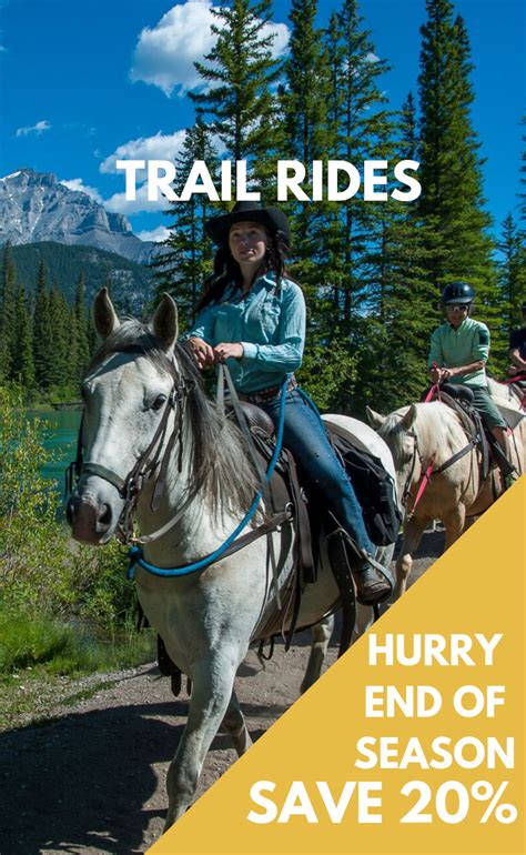 Banff Trail Rides Banff Trail Riders Official Website Trail