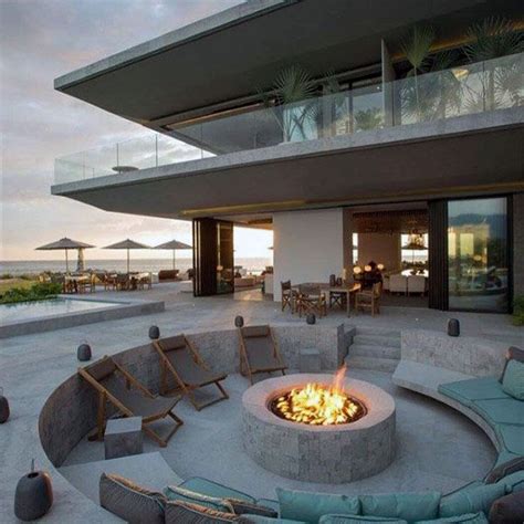 70 Outdoor Fireplace Designs For Men Cool Fire Pit Ideas In 2020
