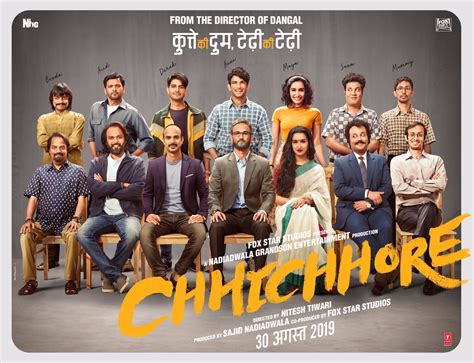 2019 movies, indian movies, shraddha kapoor movies list. Chhichhore Bollywood 2019 Film Detail And Trailer