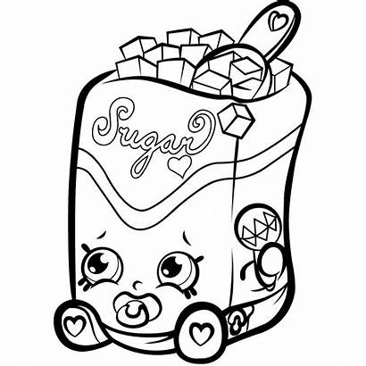 Coloring Pages Cookie Chocolate Chip Shopkins Clipartmag