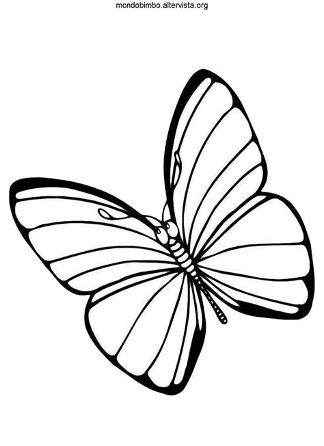 Disegno Farfalle Colorare Sei