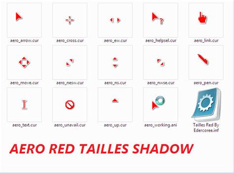 Aero Red Tailless Cursors By Edercoree On Deviantart
