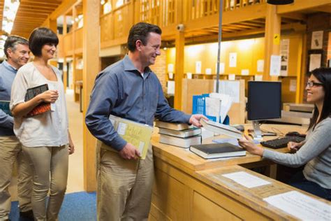 Library Checkout Stock Photos Pictures And Royalty Free Images Istock